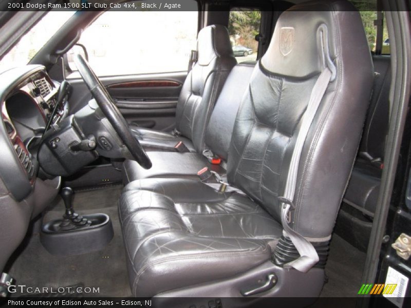 Black / Agate 2001 Dodge Ram 1500 SLT Club Cab 4x4