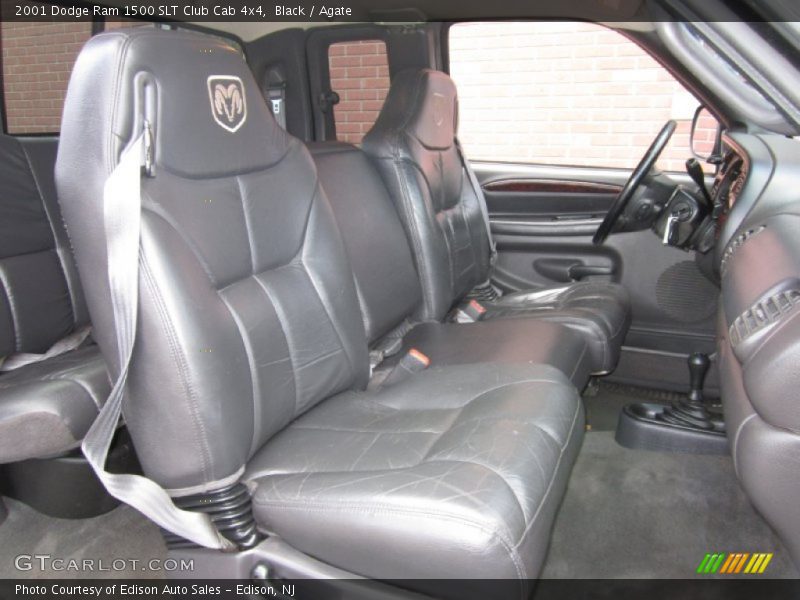 Black / Agate 2001 Dodge Ram 1500 SLT Club Cab 4x4