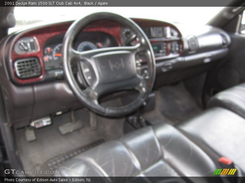Black / Agate 2001 Dodge Ram 1500 SLT Club Cab 4x4