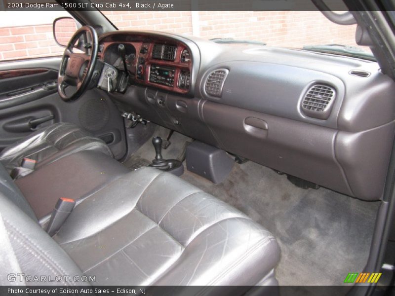 Black / Agate 2001 Dodge Ram 1500 SLT Club Cab 4x4