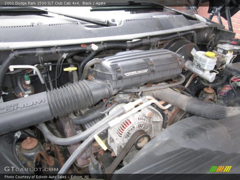 Black / Agate 2001 Dodge Ram 1500 SLT Club Cab 4x4