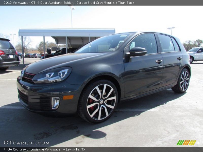Carbon Steel Gray Metallic / Titan Black 2012 Volkswagen GTI 4 Door Autobahn Edition