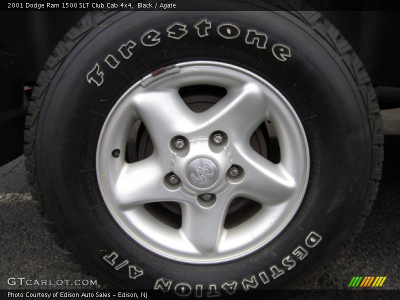 Black / Agate 2001 Dodge Ram 1500 SLT Club Cab 4x4