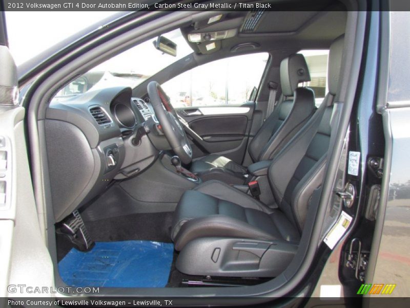 Carbon Steel Gray Metallic / Titan Black 2012 Volkswagen GTI 4 Door Autobahn Edition