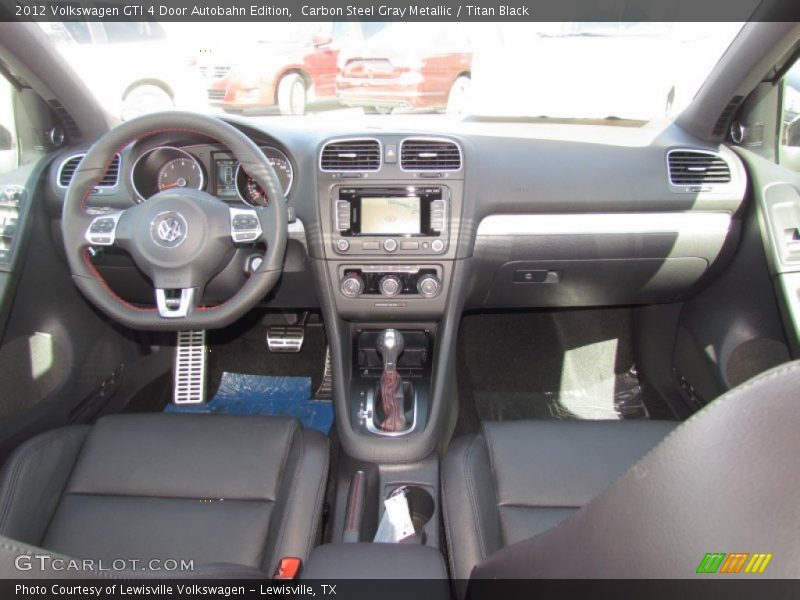 Carbon Steel Gray Metallic / Titan Black 2012 Volkswagen GTI 4 Door Autobahn Edition
