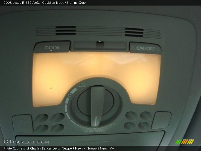 Obsidian Black / Sterling Gray 2008 Lexus IS 250 AWD