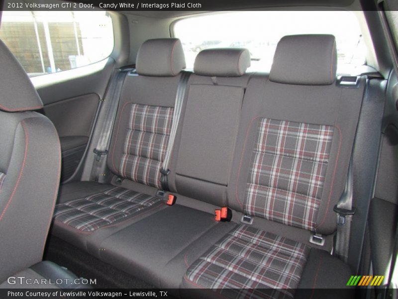 Candy White / Interlagos Plaid Cloth 2012 Volkswagen GTI 2 Door