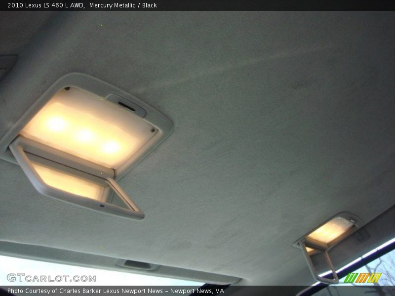 Mercury Metallic / Black 2010 Lexus LS 460 L AWD