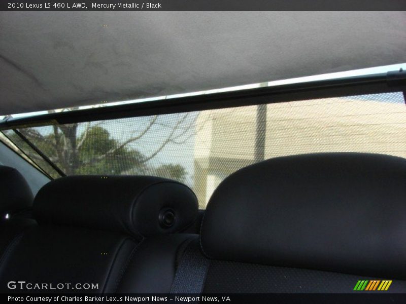 Mercury Metallic / Black 2010 Lexus LS 460 L AWD