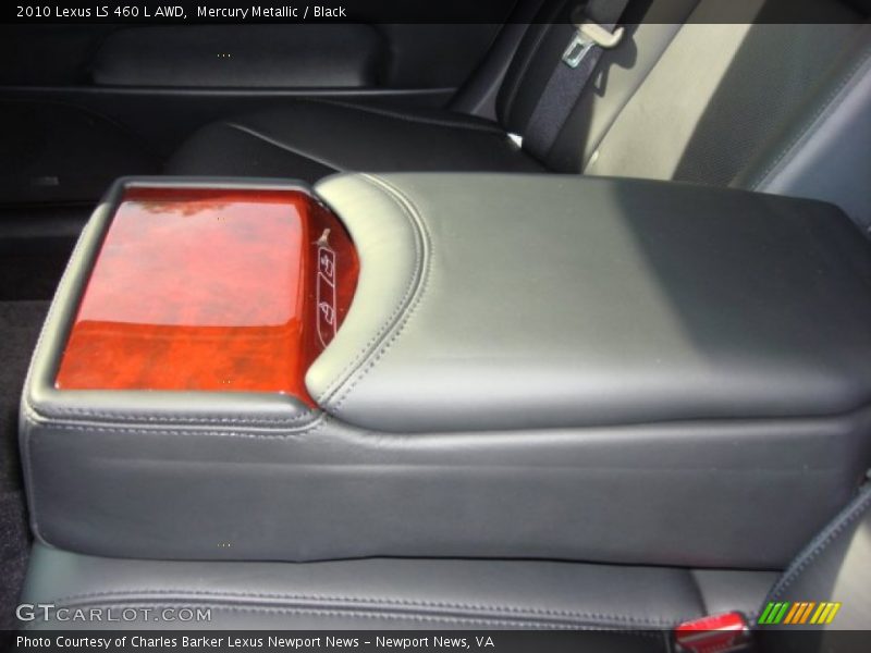 Mercury Metallic / Black 2010 Lexus LS 460 L AWD