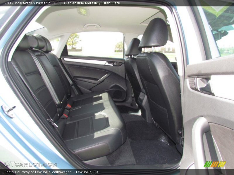 Glacier Blue Metallic / Titan Black 2012 Volkswagen Passat 2.5L SE