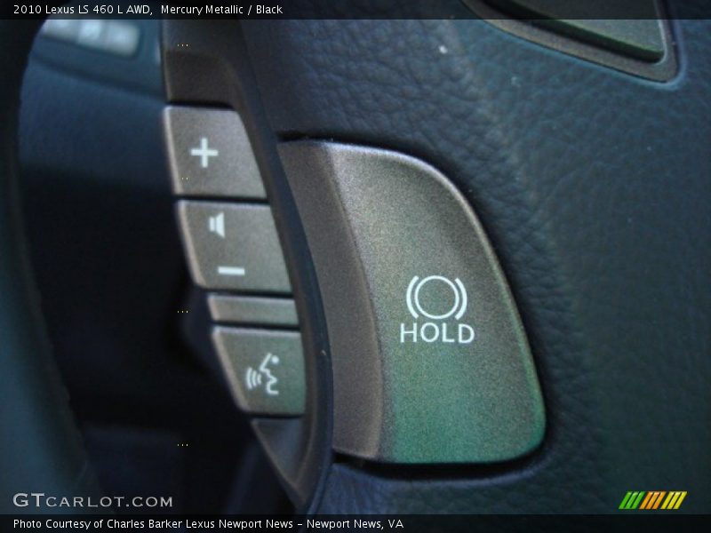 Mercury Metallic / Black 2010 Lexus LS 460 L AWD