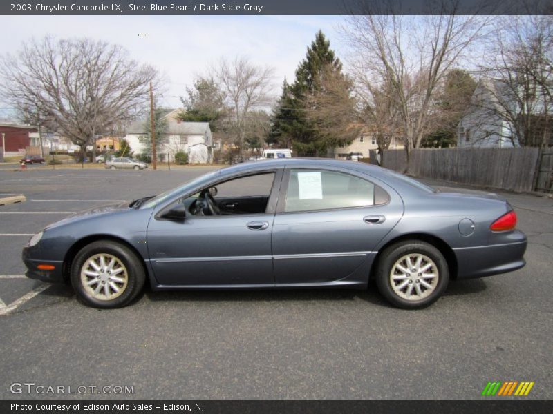 Steel Blue Pearl / Dark Slate Gray 2003 Chrysler Concorde LX