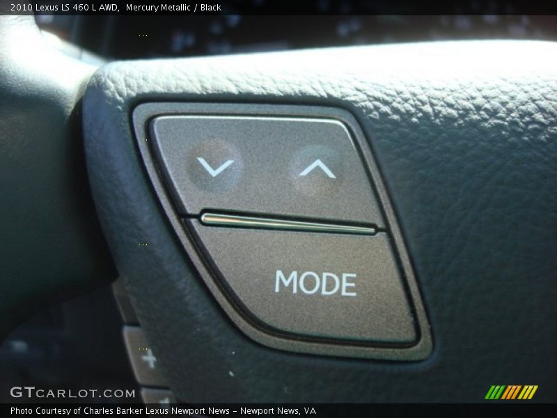 Mercury Metallic / Black 2010 Lexus LS 460 L AWD