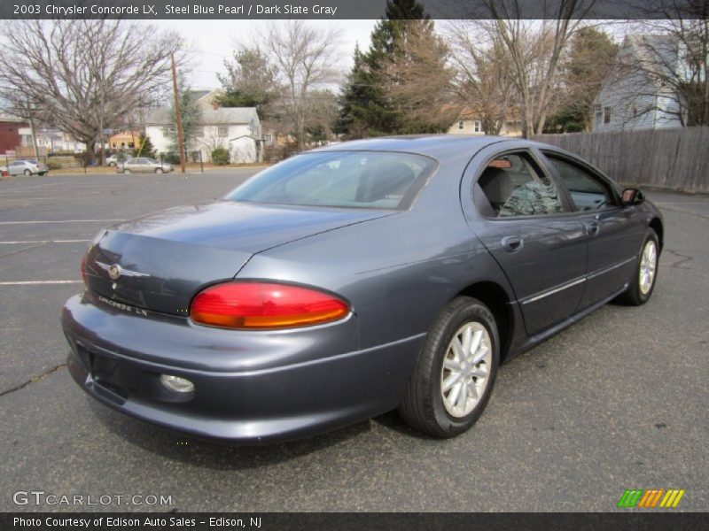 Steel Blue Pearl / Dark Slate Gray 2003 Chrysler Concorde LX