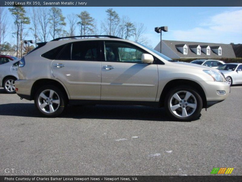 Savannah Metallic / Ivory 2008 Lexus RX 350