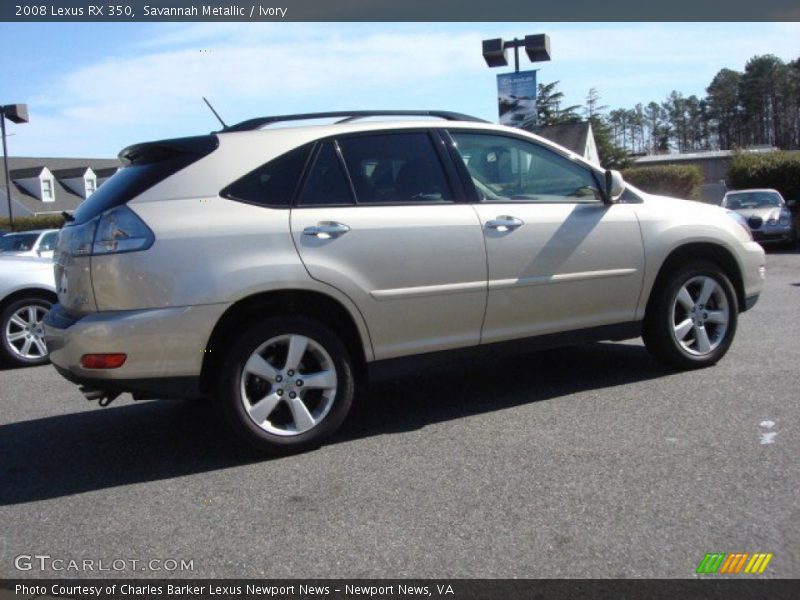 Savannah Metallic / Ivory 2008 Lexus RX 350