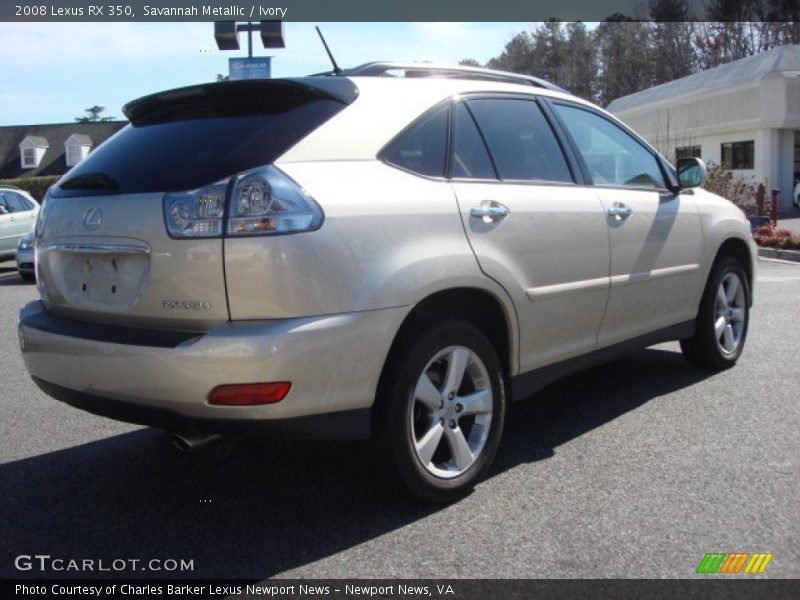 Savannah Metallic / Ivory 2008 Lexus RX 350