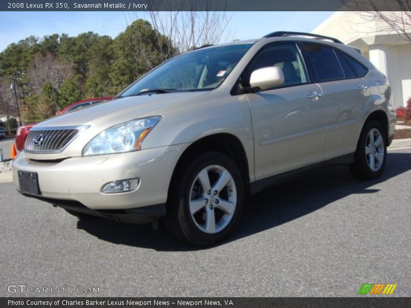Savannah Metallic / Ivory 2008 Lexus RX 350