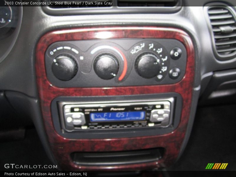 Steel Blue Pearl / Dark Slate Gray 2003 Chrysler Concorde LX