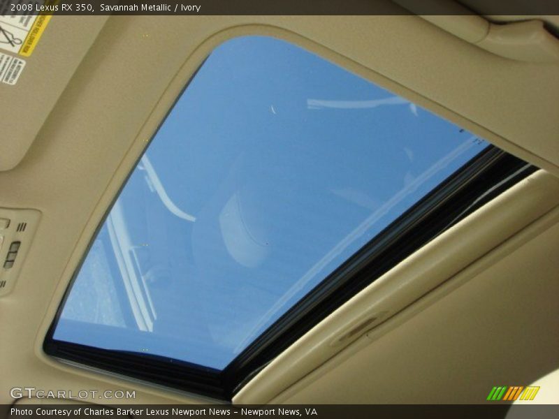 Savannah Metallic / Ivory 2008 Lexus RX 350