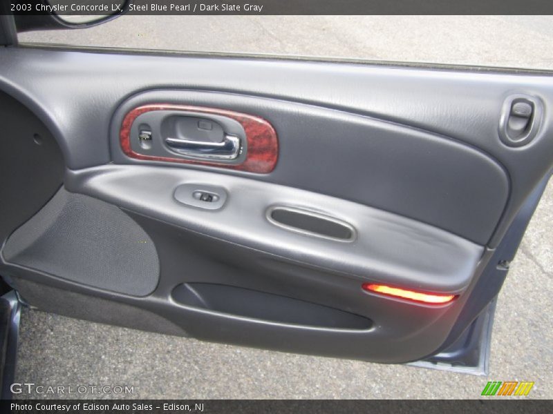 Steel Blue Pearl / Dark Slate Gray 2003 Chrysler Concorde LX