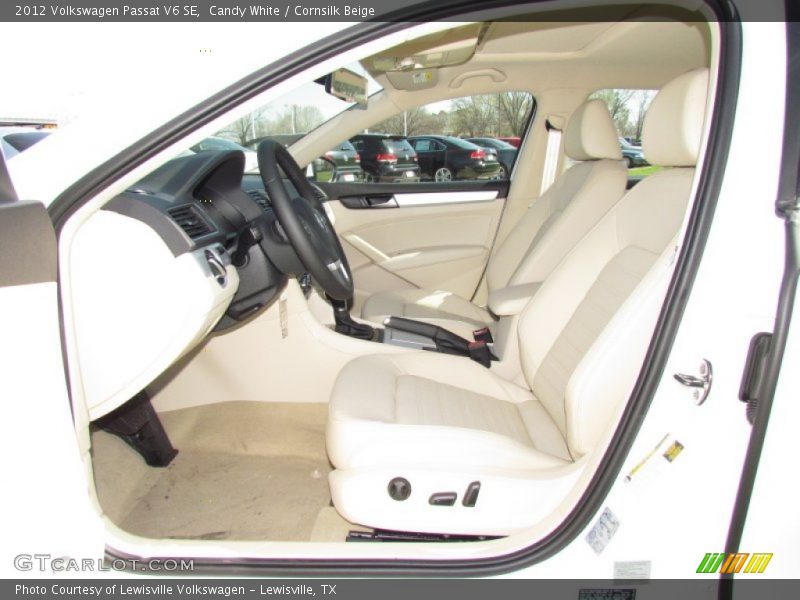 Candy White / Cornsilk Beige 2012 Volkswagen Passat V6 SE