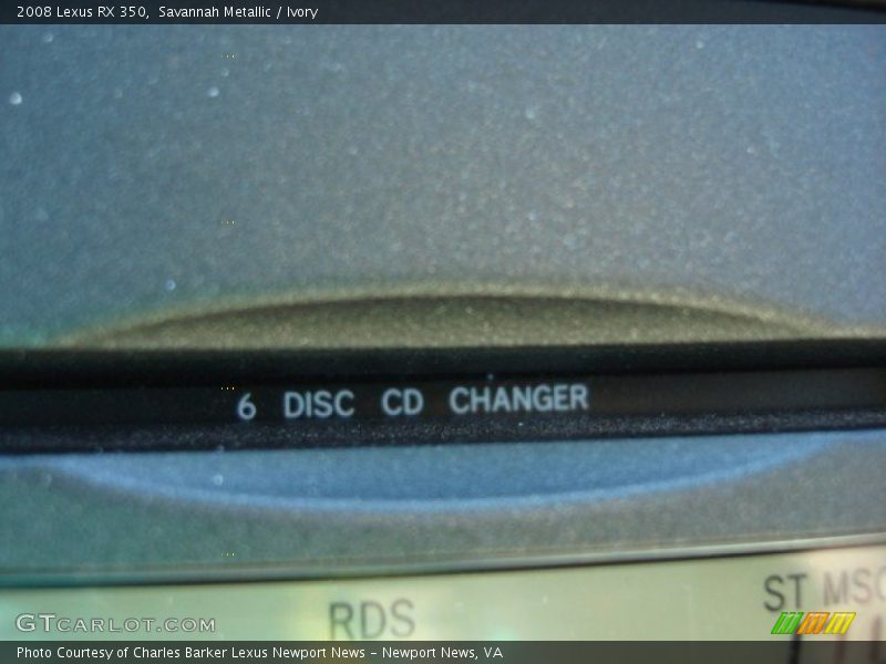 Savannah Metallic / Ivory 2008 Lexus RX 350