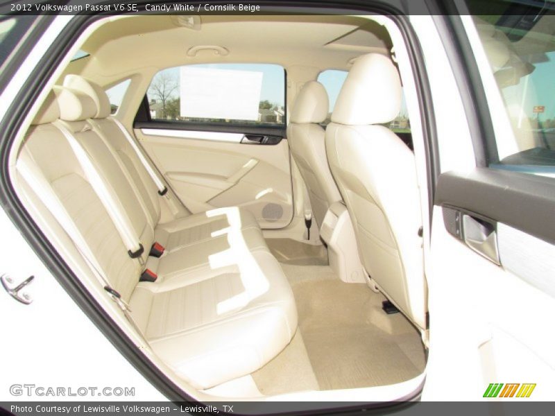 Candy White / Cornsilk Beige 2012 Volkswagen Passat V6 SE