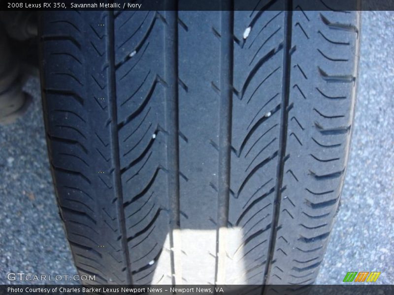 Savannah Metallic / Ivory 2008 Lexus RX 350