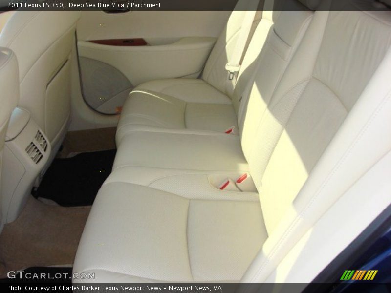 Deep Sea Blue Mica / Parchment 2011 Lexus ES 350