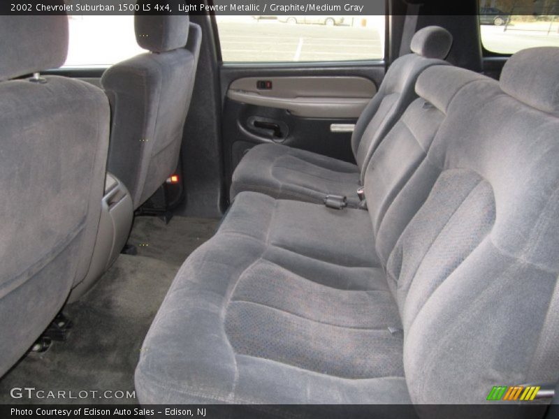 Light Pewter Metallic / Graphite/Medium Gray 2002 Chevrolet Suburban 1500 LS 4x4