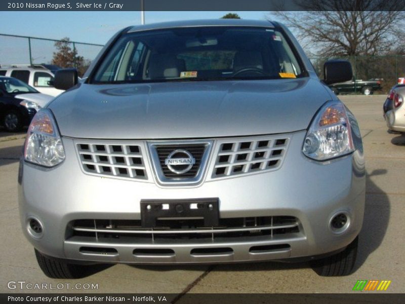 Silver Ice / Gray 2010 Nissan Rogue S
