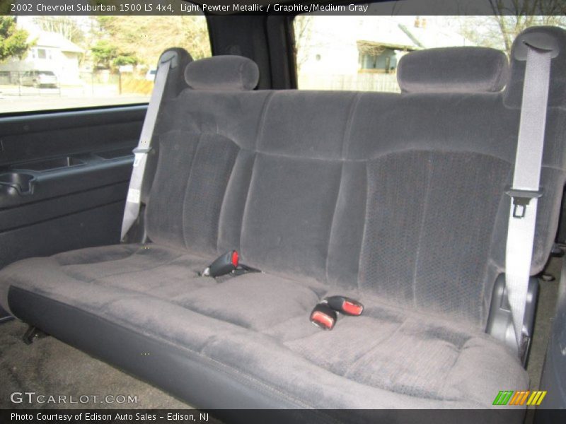 Light Pewter Metallic / Graphite/Medium Gray 2002 Chevrolet Suburban 1500 LS 4x4