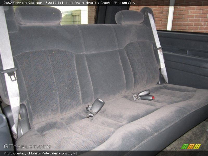 Light Pewter Metallic / Graphite/Medium Gray 2002 Chevrolet Suburban 1500 LS 4x4
