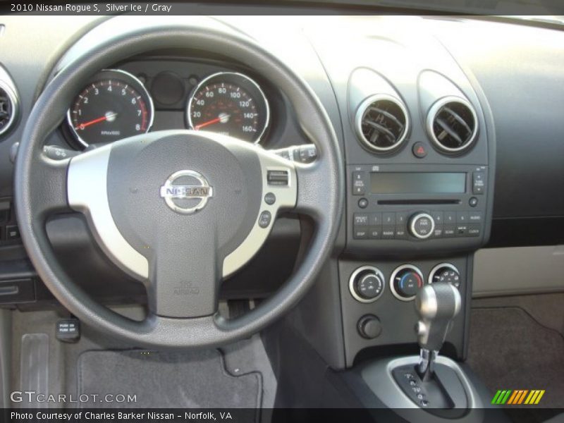 Silver Ice / Gray 2010 Nissan Rogue S