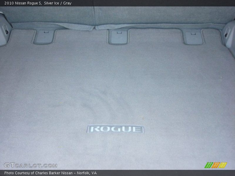 Silver Ice / Gray 2010 Nissan Rogue S