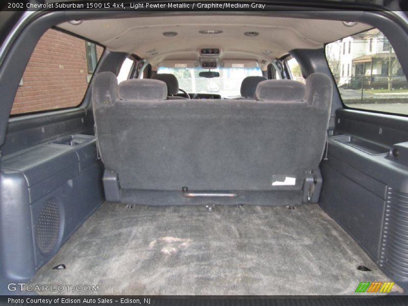 Light Pewter Metallic / Graphite/Medium Gray 2002 Chevrolet Suburban 1500 LS 4x4
