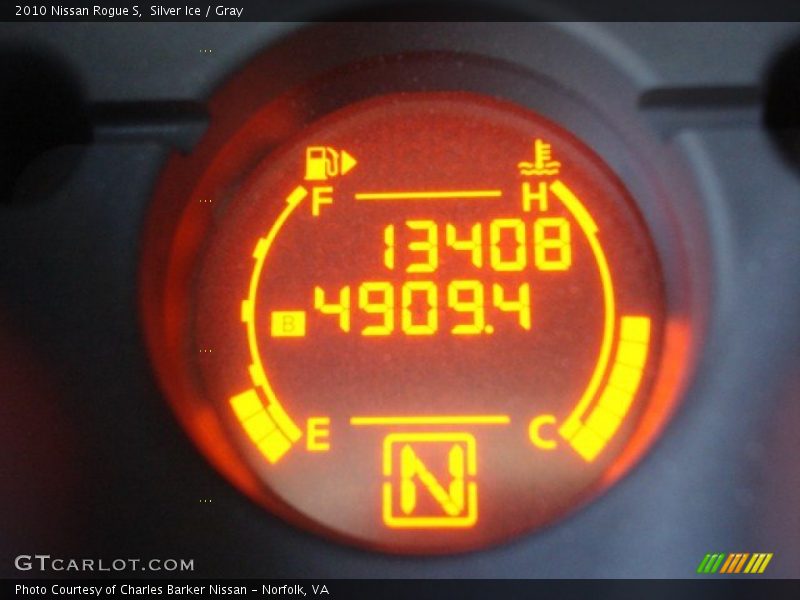 Silver Ice / Gray 2010 Nissan Rogue S