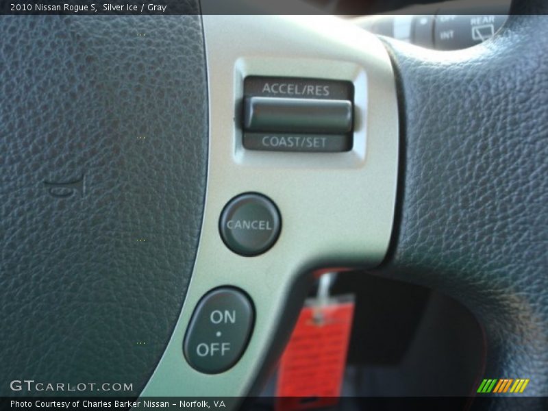 Silver Ice / Gray 2010 Nissan Rogue S