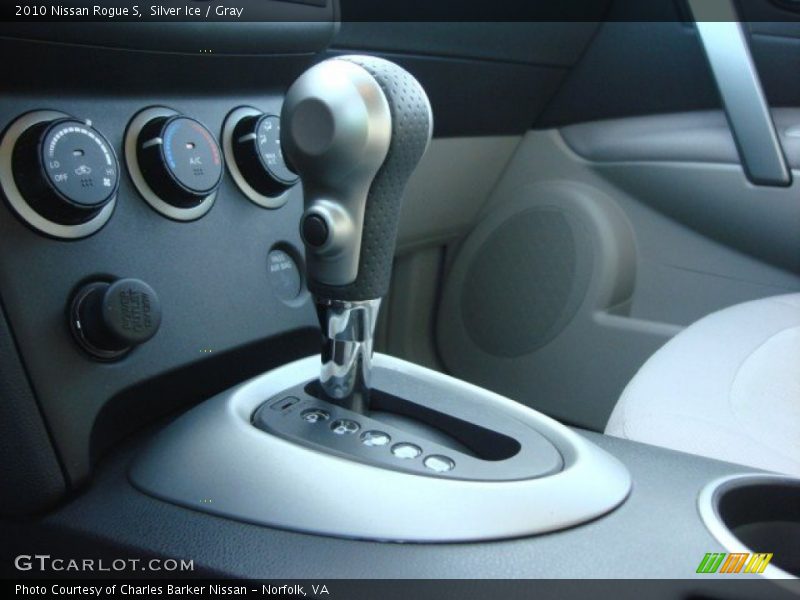 Silver Ice / Gray 2010 Nissan Rogue S