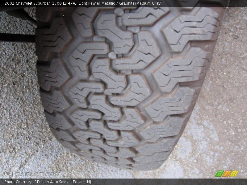 Light Pewter Metallic / Graphite/Medium Gray 2002 Chevrolet Suburban 1500 LS 4x4