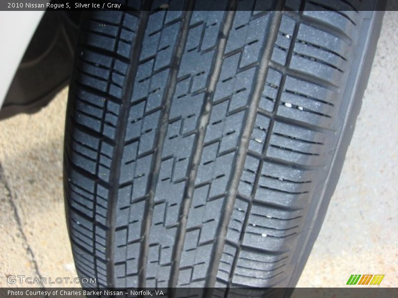 Silver Ice / Gray 2010 Nissan Rogue S