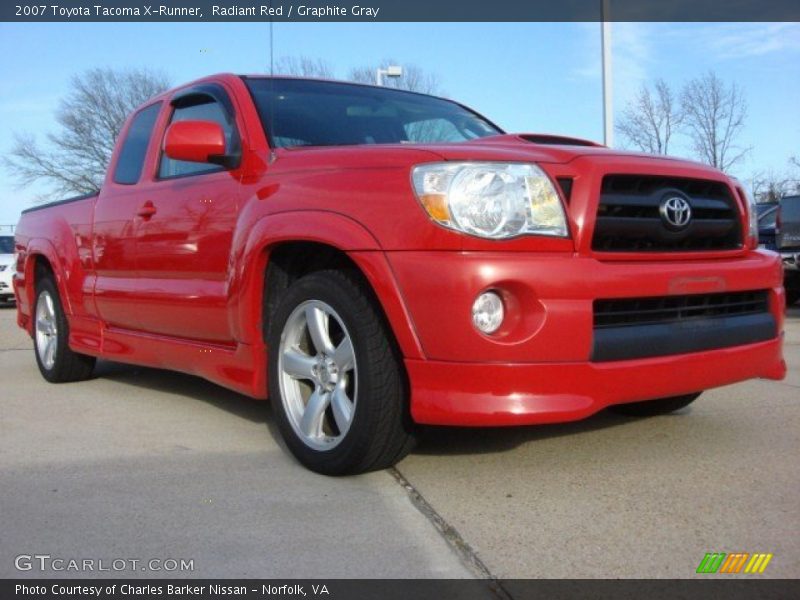 Front 3/4 View of 2007 Tacoma X-Runner
