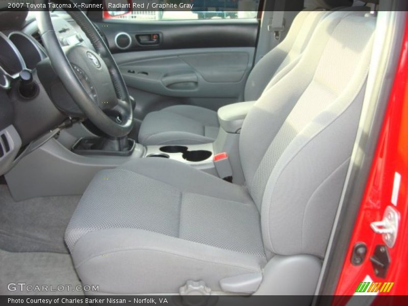 Radiant Red / Graphite Gray 2007 Toyota Tacoma X-Runner