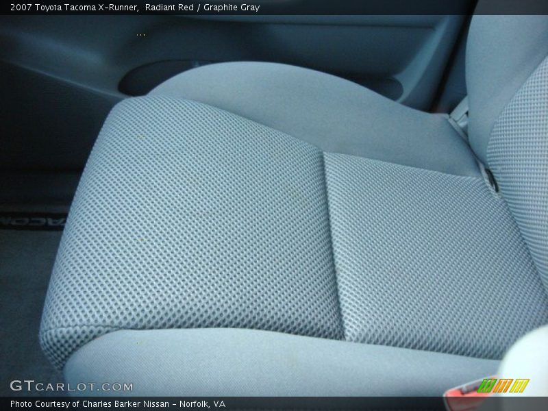 Radiant Red / Graphite Gray 2007 Toyota Tacoma X-Runner