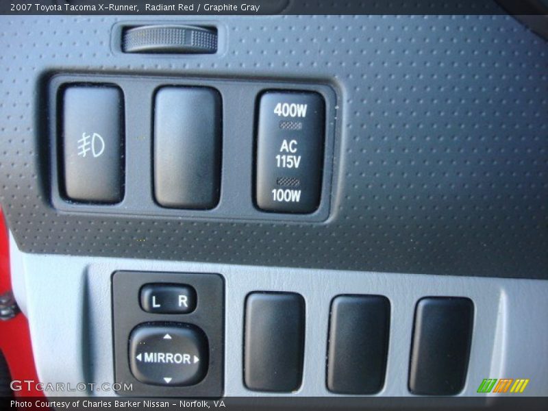 Radiant Red / Graphite Gray 2007 Toyota Tacoma X-Runner