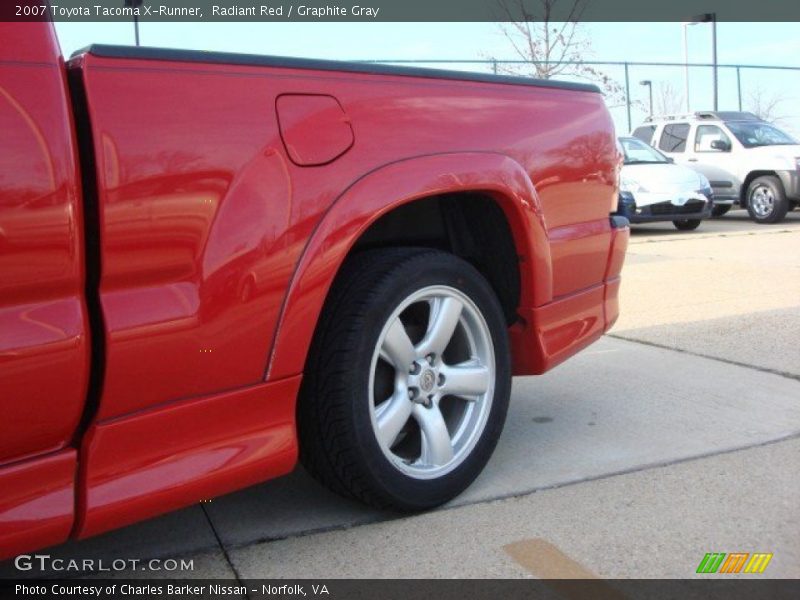 Radiant Red / Graphite Gray 2007 Toyota Tacoma X-Runner