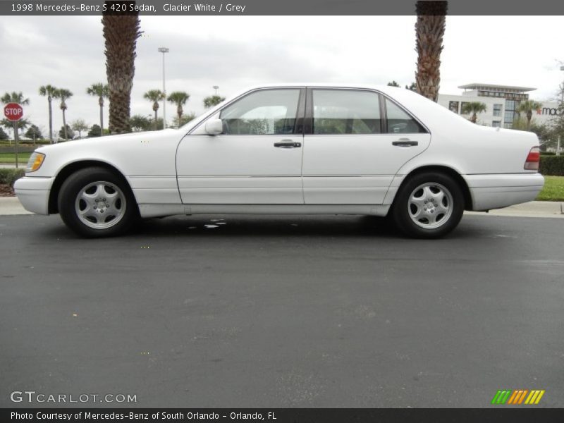  1998 S 420 Sedan Glacier White