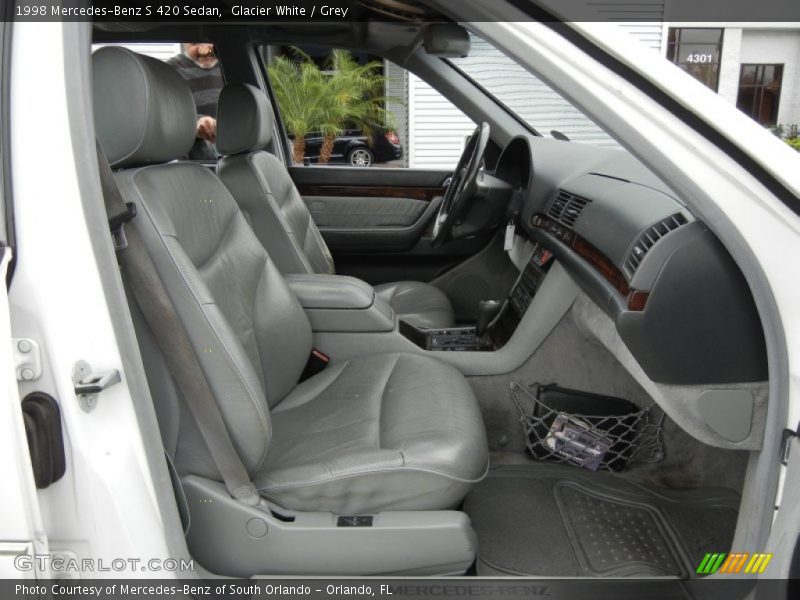  1998 S 420 Sedan Grey Interior